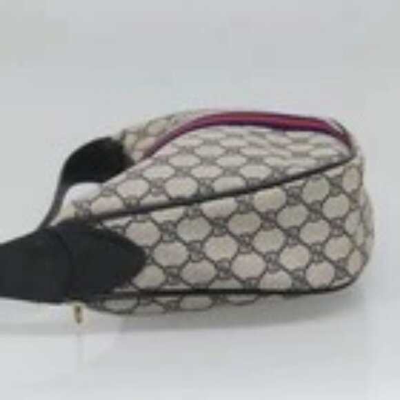 GUCCI GG Supreme Sherry Line Shoulder Bag PVC Navy Red 41 02 008 Auth BD467 - Picture 6 of 16